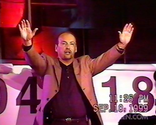 Sega's Peter Moore announces the Day 1 sales figure of the Sega Dreamcast on September 10th, 1999.